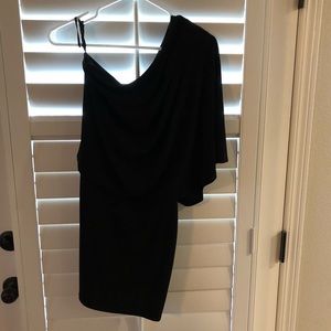 👠 Jessica Simpson 1 Shoulder Black Mini Dress 👠